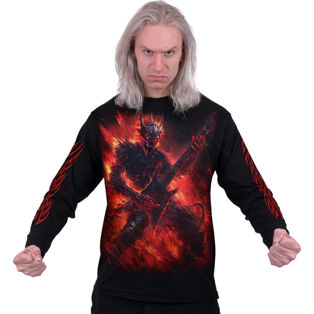 Spiral - Riff Burner Longsleeve shirt - Black